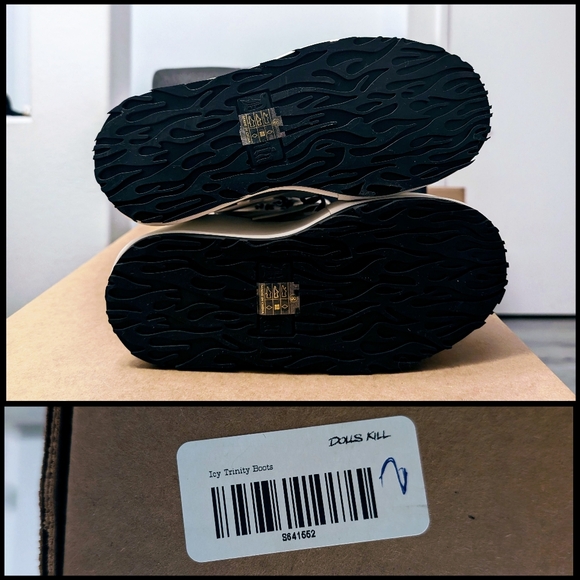 SOLD NIB Demonia Icy Trinity Boots - Picture 9 of 11